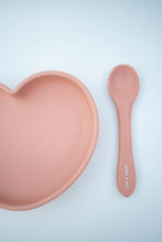 Load image into Gallery viewer, Heart Suction Plate + Spoon