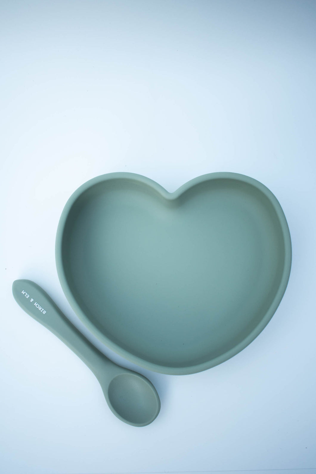Heart Suction Plate + Spoon