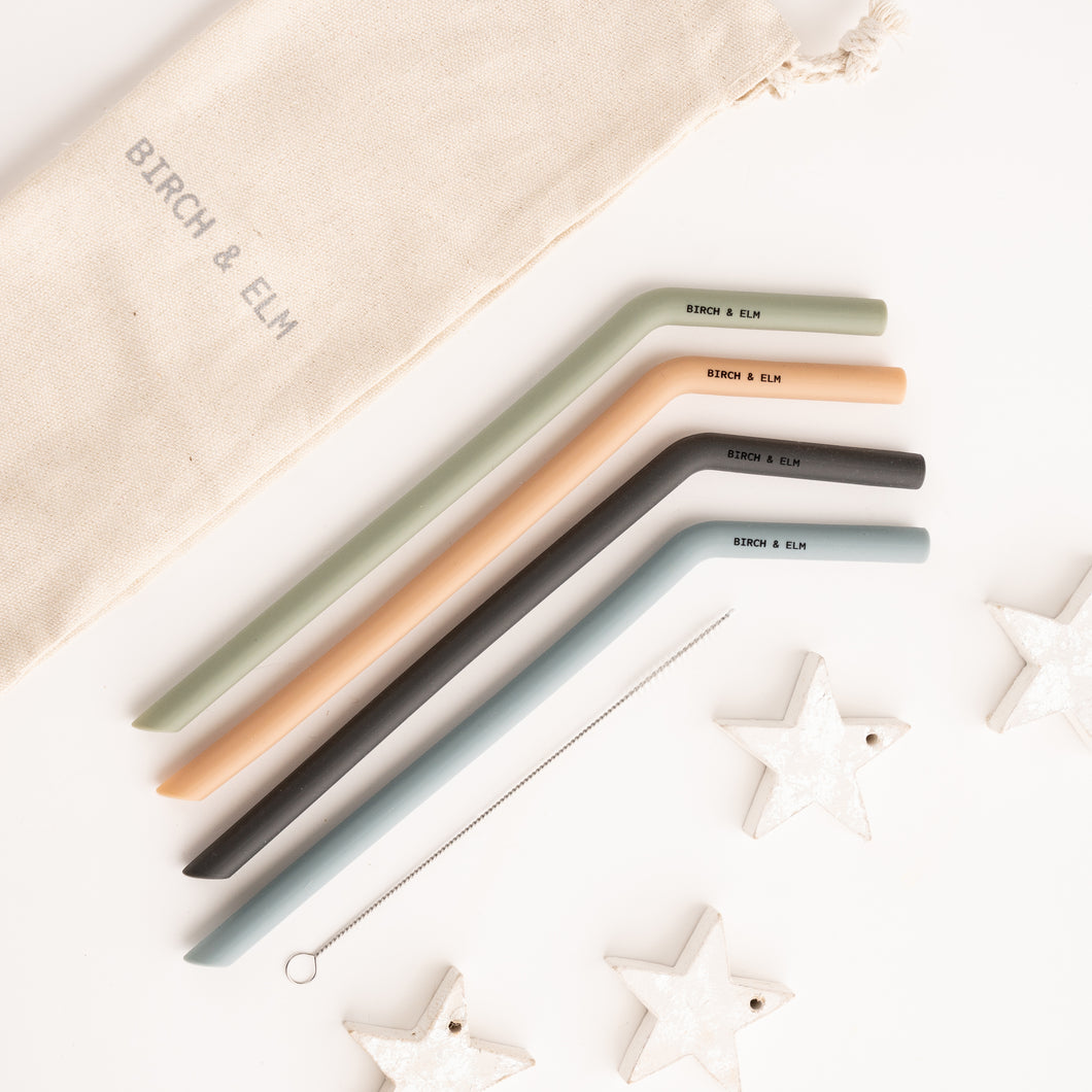 Birch Bendy Straw - 5 pack