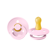 Load image into Gallery viewer, BIBS Dummies - Twin Pack -  Size 1 - Baby Pink