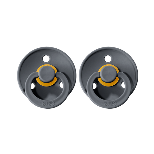BIBS Dummies - Twin Pack -  Size 1 - Iron