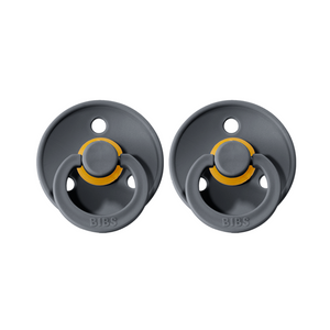 BIBS Dummies - Twin Pack -  Size 1 - Iron