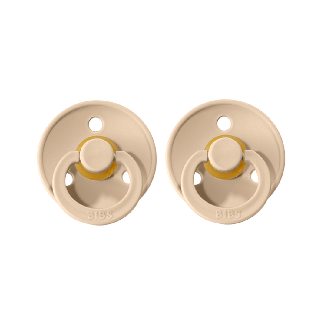 BIBS Dummies - Twin Pack -  Size 1 - Vanilla