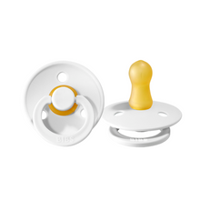 Load image into Gallery viewer, BIBS Dummies - Twin Pack -  Size 1 - White