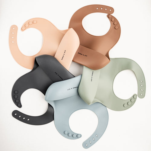 Silicone Logo Bibs