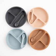 Load image into Gallery viewer, Silicone Suction Plate + Spoon Set
