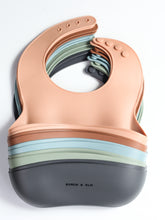 Load image into Gallery viewer, Silicone Logo Bibs