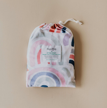Load image into Gallery viewer, Snuggle Hunny Kids Rainbow Baby Bassinet / Change Pad cover