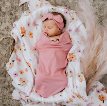 Load image into Gallery viewer, Snuggle Hunny Kids Jewel | Snuggle Swaddle &amp; Topknot Set