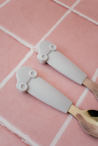Silicone & Stainless steel Cutlery Set