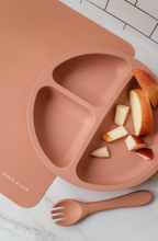 Load image into Gallery viewer, Silicone Suction Plate + Spoon Set