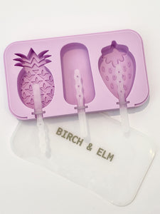 Birch Silicone Icy Pole Moulds