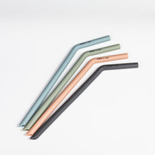 Load image into Gallery viewer, Birch Bendy Silicone Straws